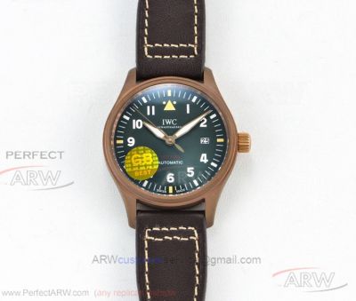 GB Factory Replica IWC IW326802 Pilot's Watch Automatic Spitfire Bronze Case 39 MM 9015 For Sale 